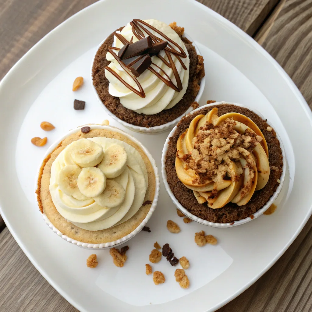banana pudding cake cups flavor variations