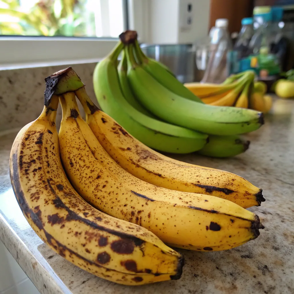  Overripe bananas for banana pecan bread